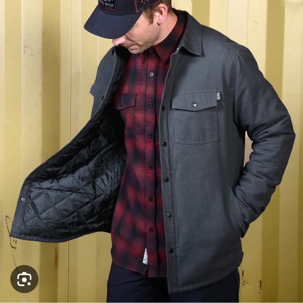 Fasthouse Elysian Quilted Flannel Jacket